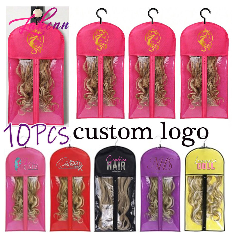 Travel Hair Accessories - Bolsas de Armazenamento para Perucas e