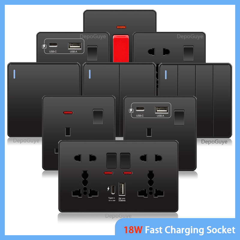 Travel Accessories Uk - Universal USB Tipo-C Interruptor de Luz