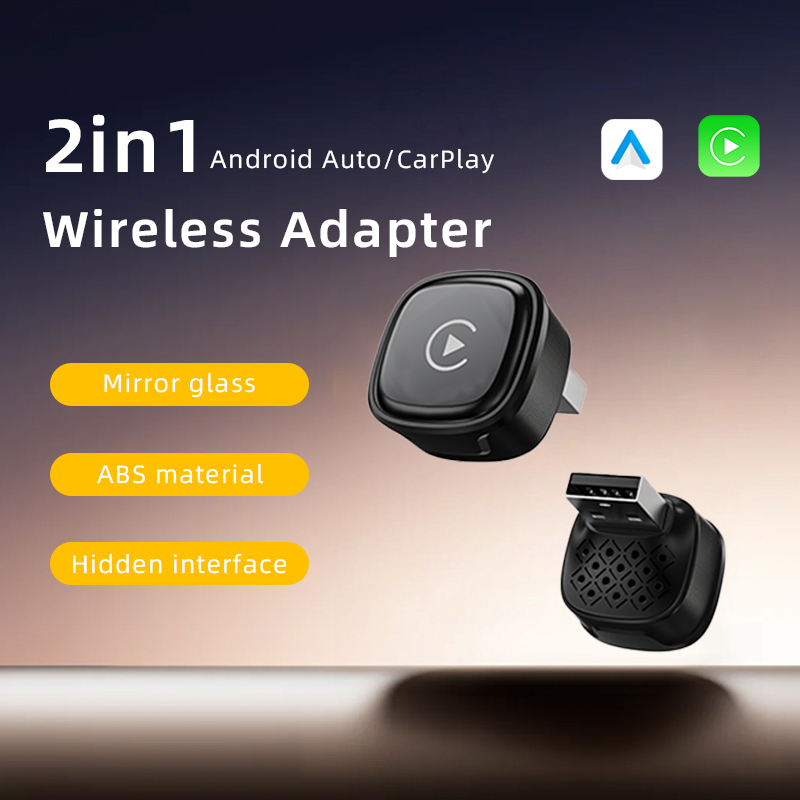 Travel Adapter Universal - Adaptador Trolinktek Wireless CarPlay Android Auto