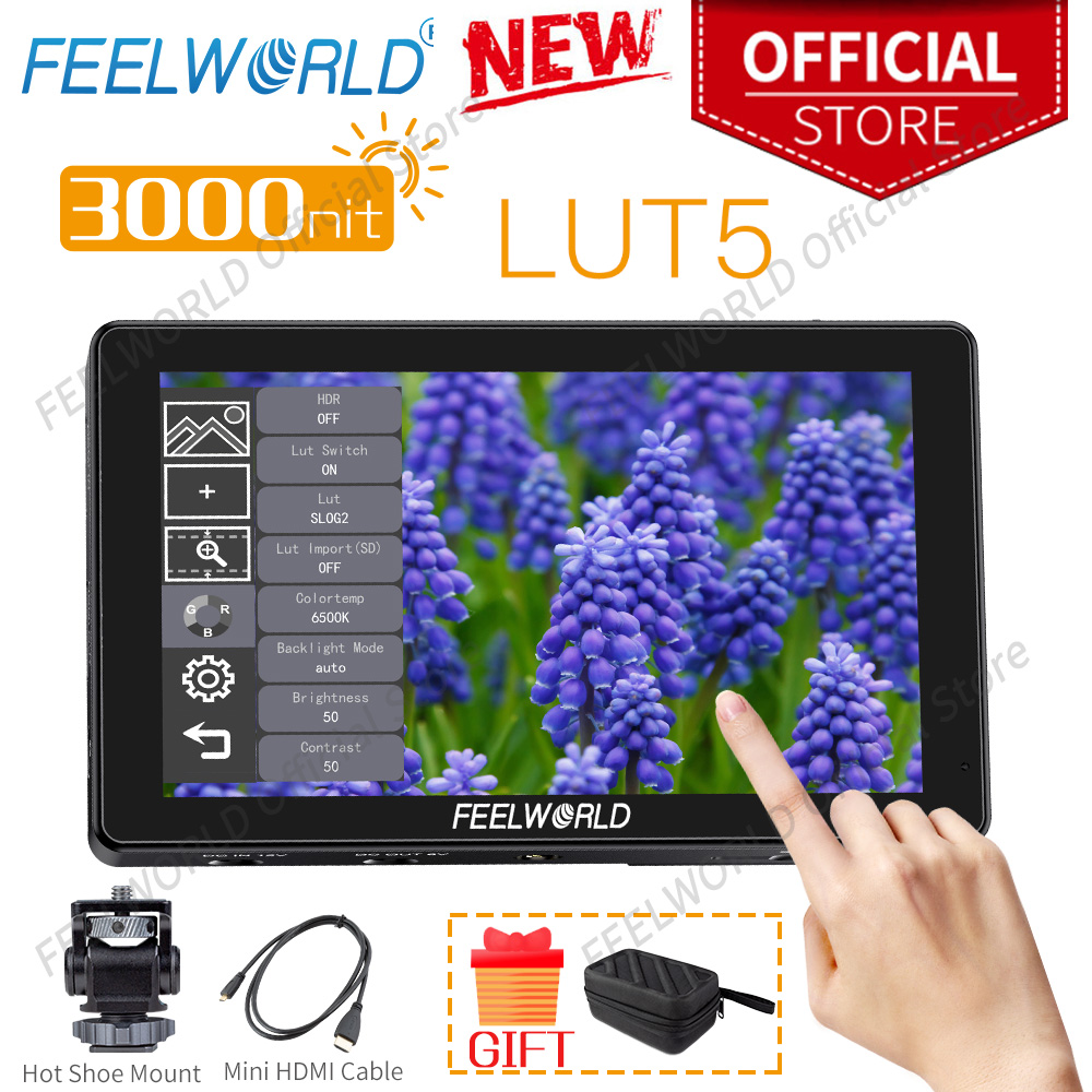 Travel Accessories Uk - Feelworld 5.5 Polegada ultra alto brilho