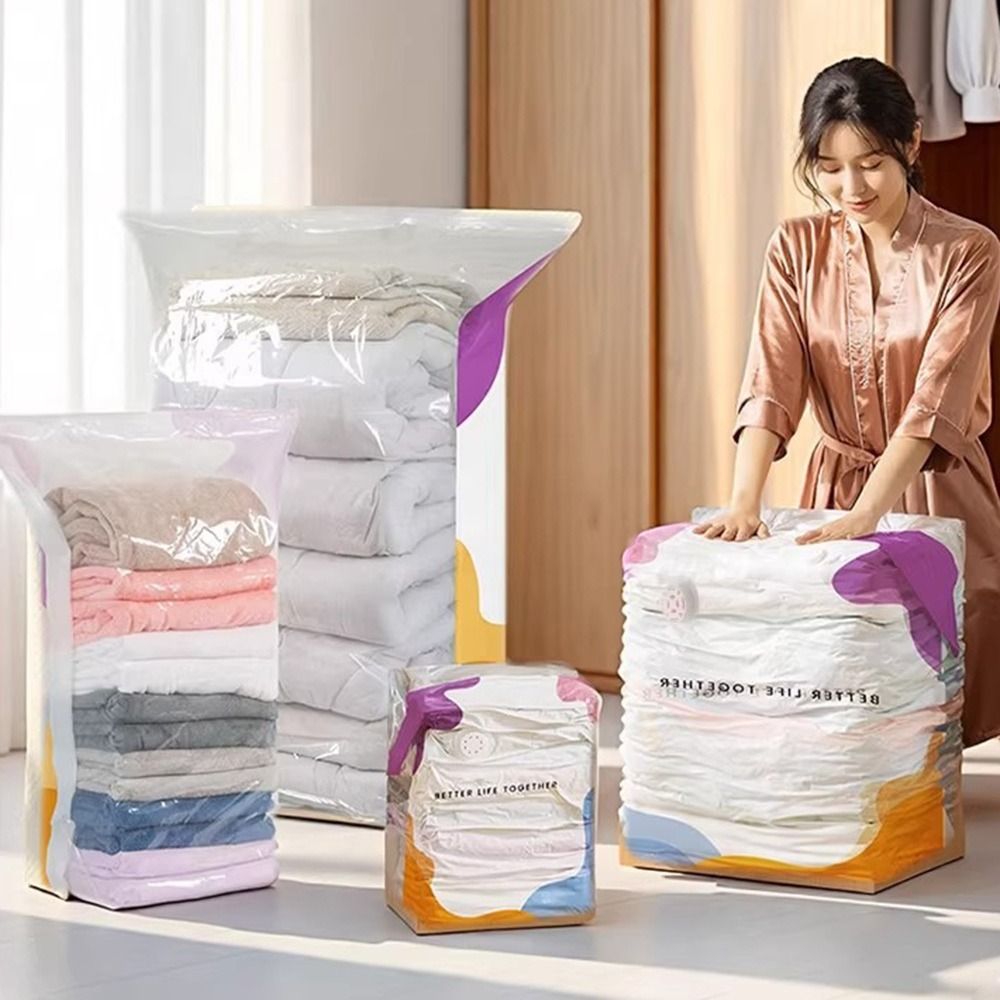 Compression Bag Vacuum - Sacos de Armazenamento a Vácuo Sem