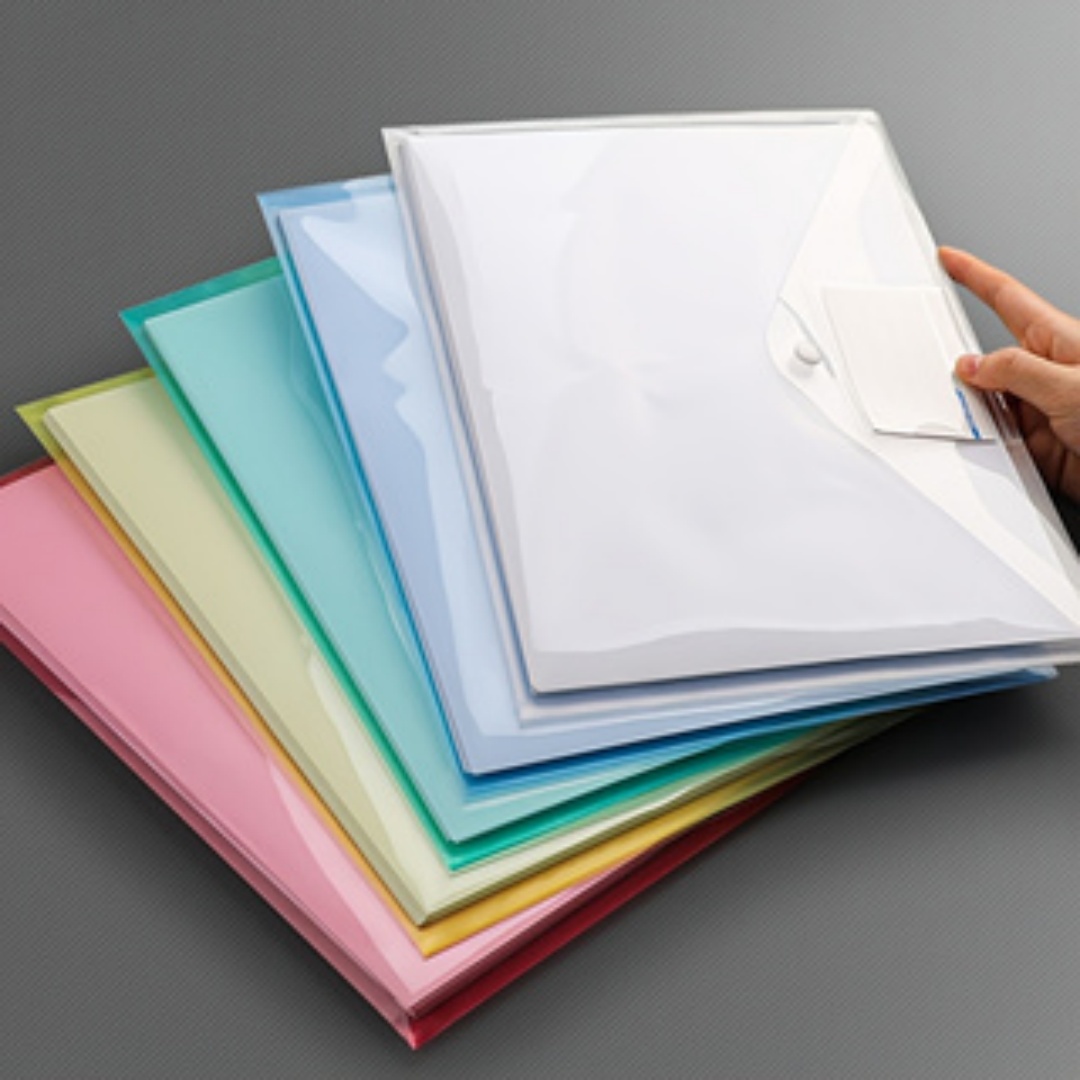 Document Organizer Folder - Pasta de Arquivos Transparente A4 à
