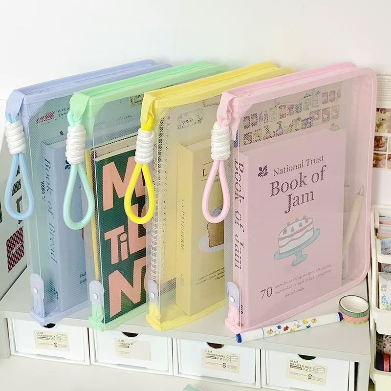 Document Organizer Folder - Bolsa de documentos transparente com alça
