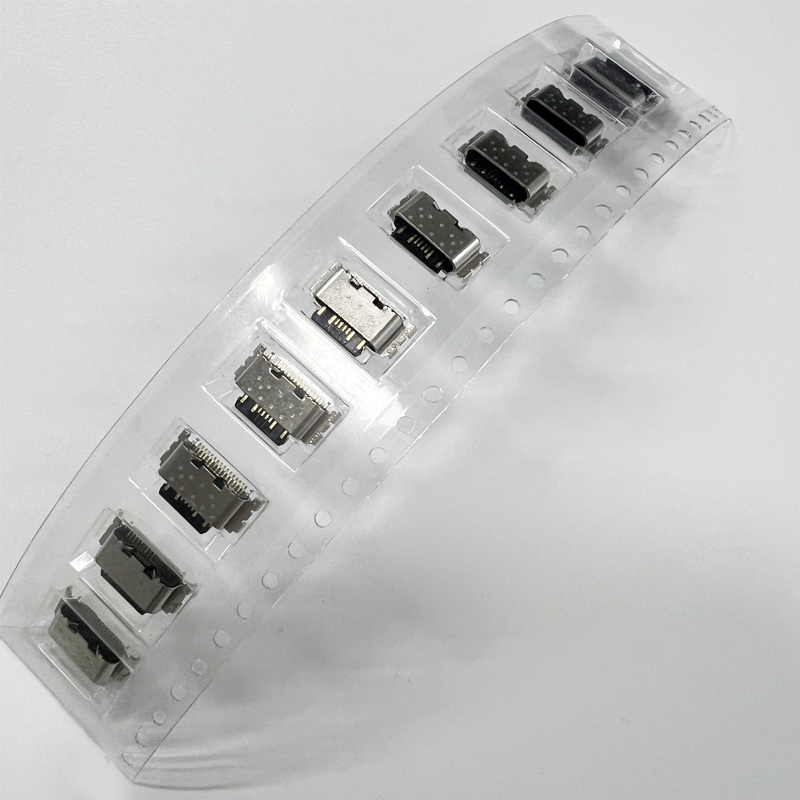 Travel Plug Type C - 10 Peças Conector USB Jack Soquete