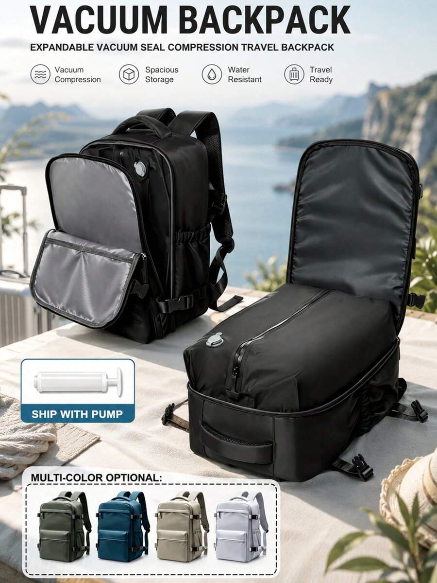 Compression Bag Vacuum - Mochila de viagem a vácuo de