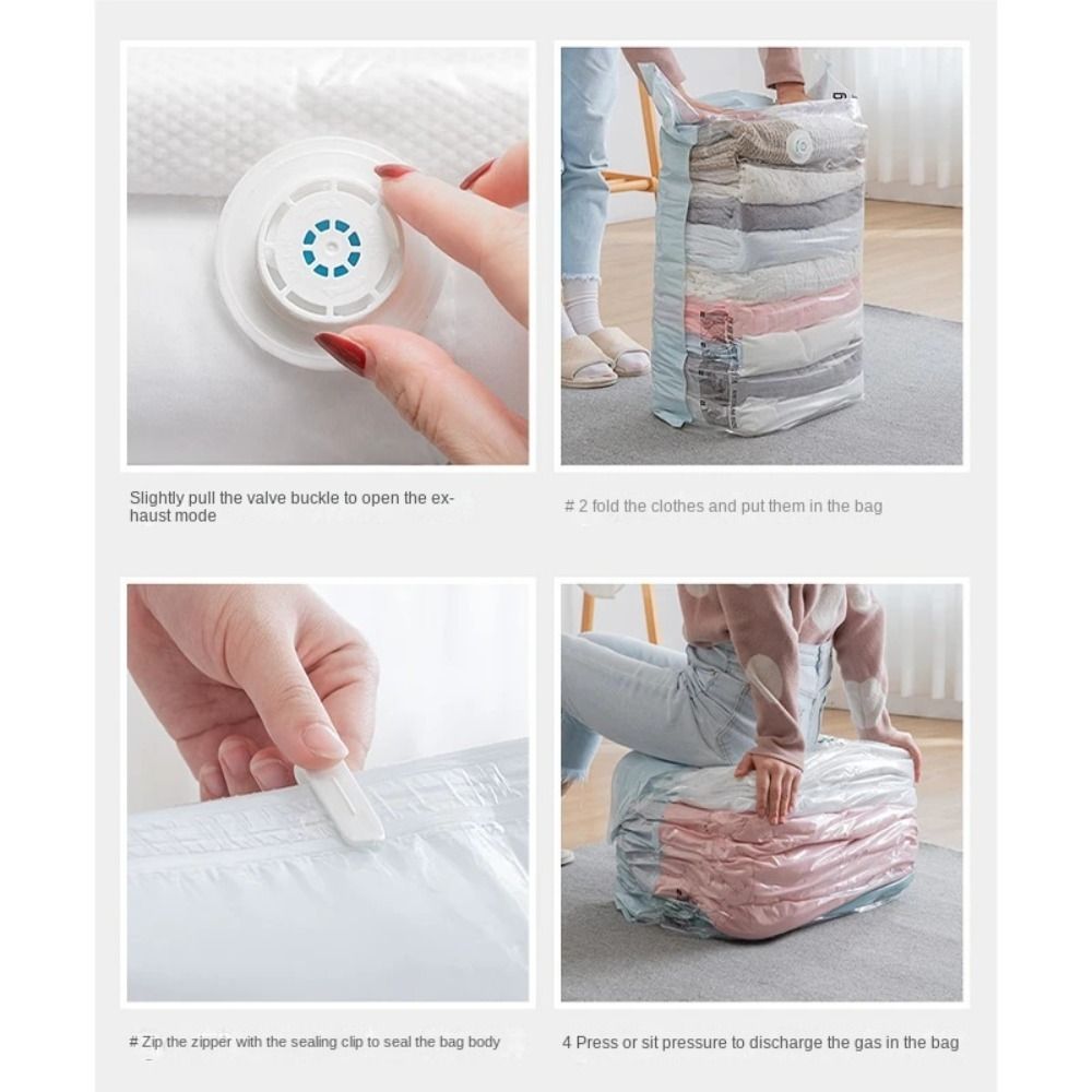 Compression Bag Vacuum - Sacos de Armazenamento a Vácuo Press