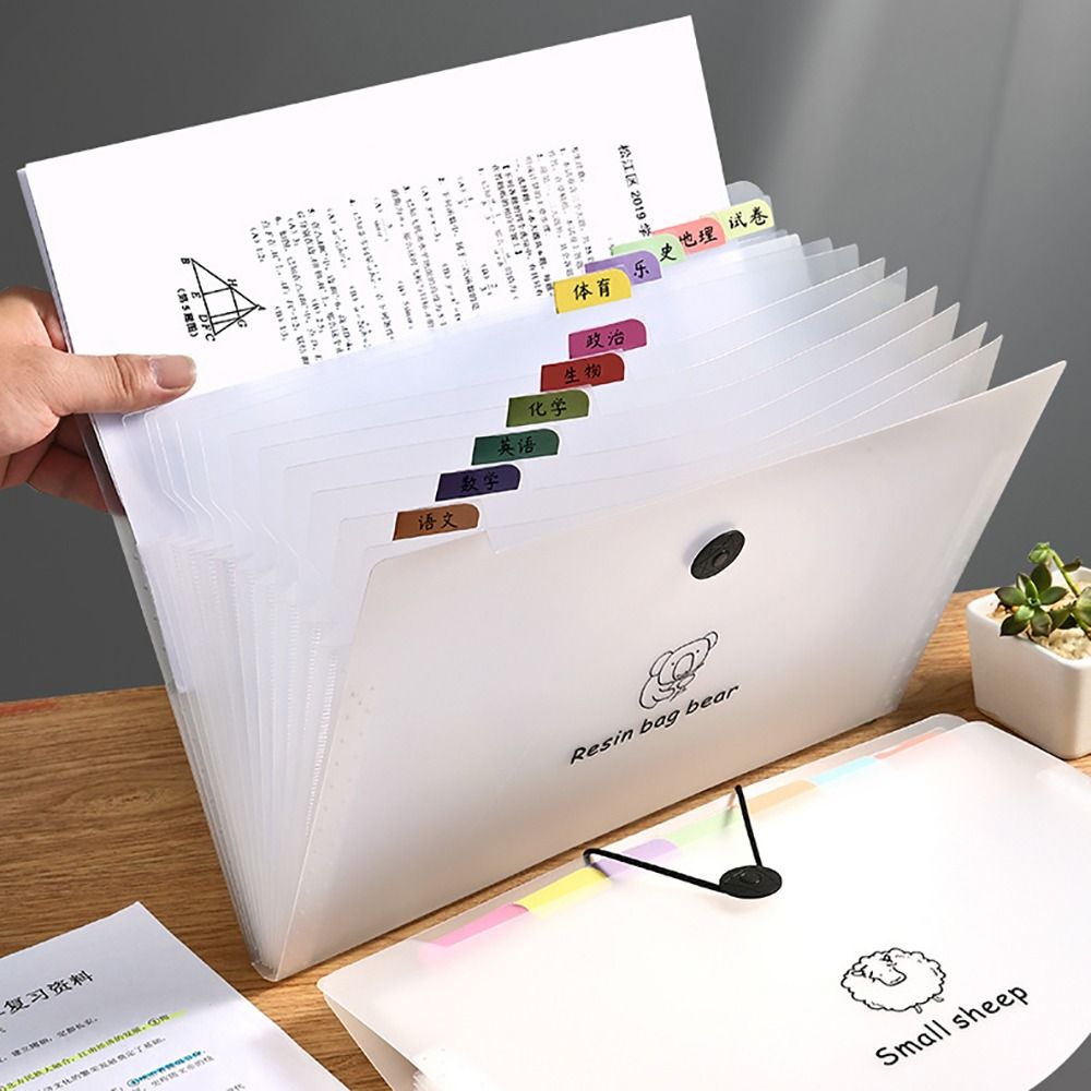 Impermeável PP Documento Bag,  - Document Organizer Folder avaliação e preço