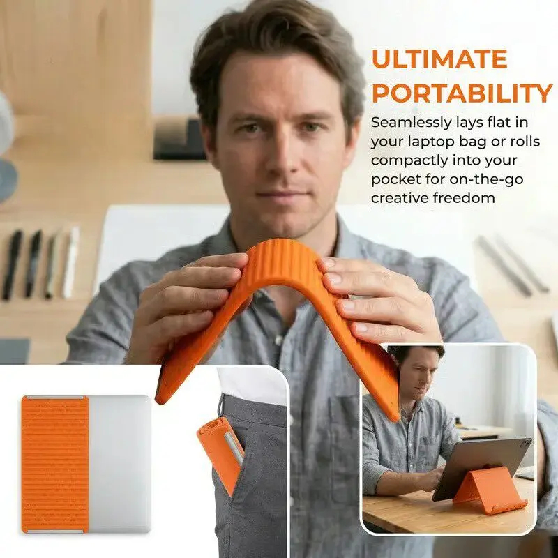 Suporte de Silicone Dobrável p - Travel Accessories To Gift avaliação e preço