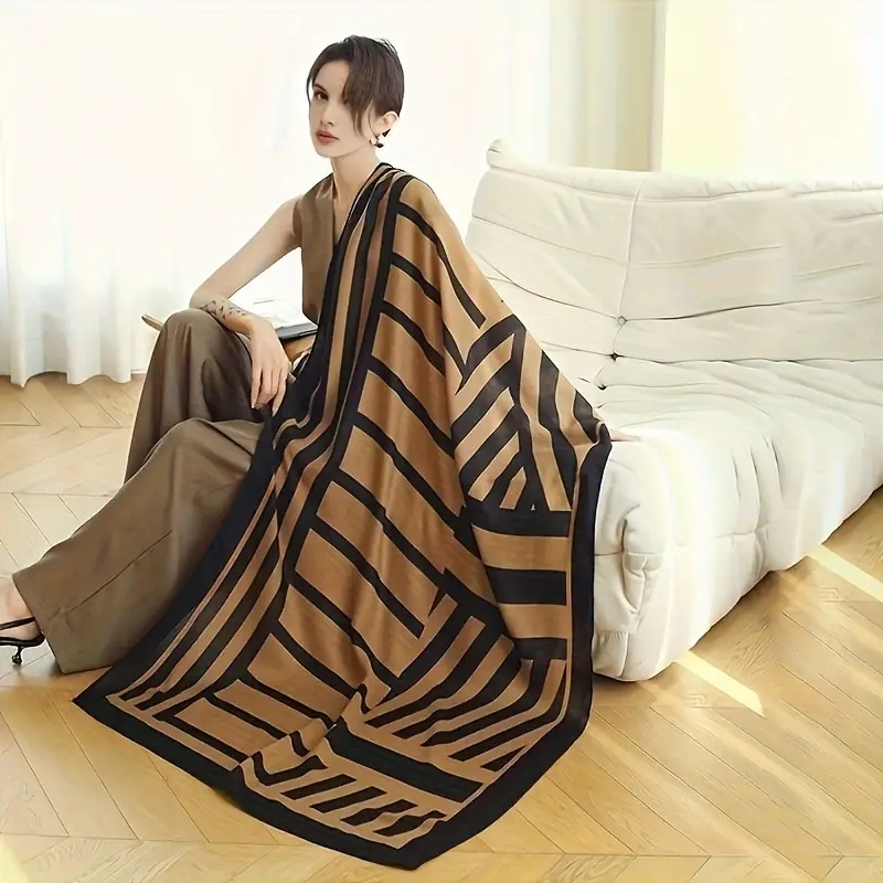 Moda algodão linho leve envolt - Travel Accessories For Elderly avaliação e preço