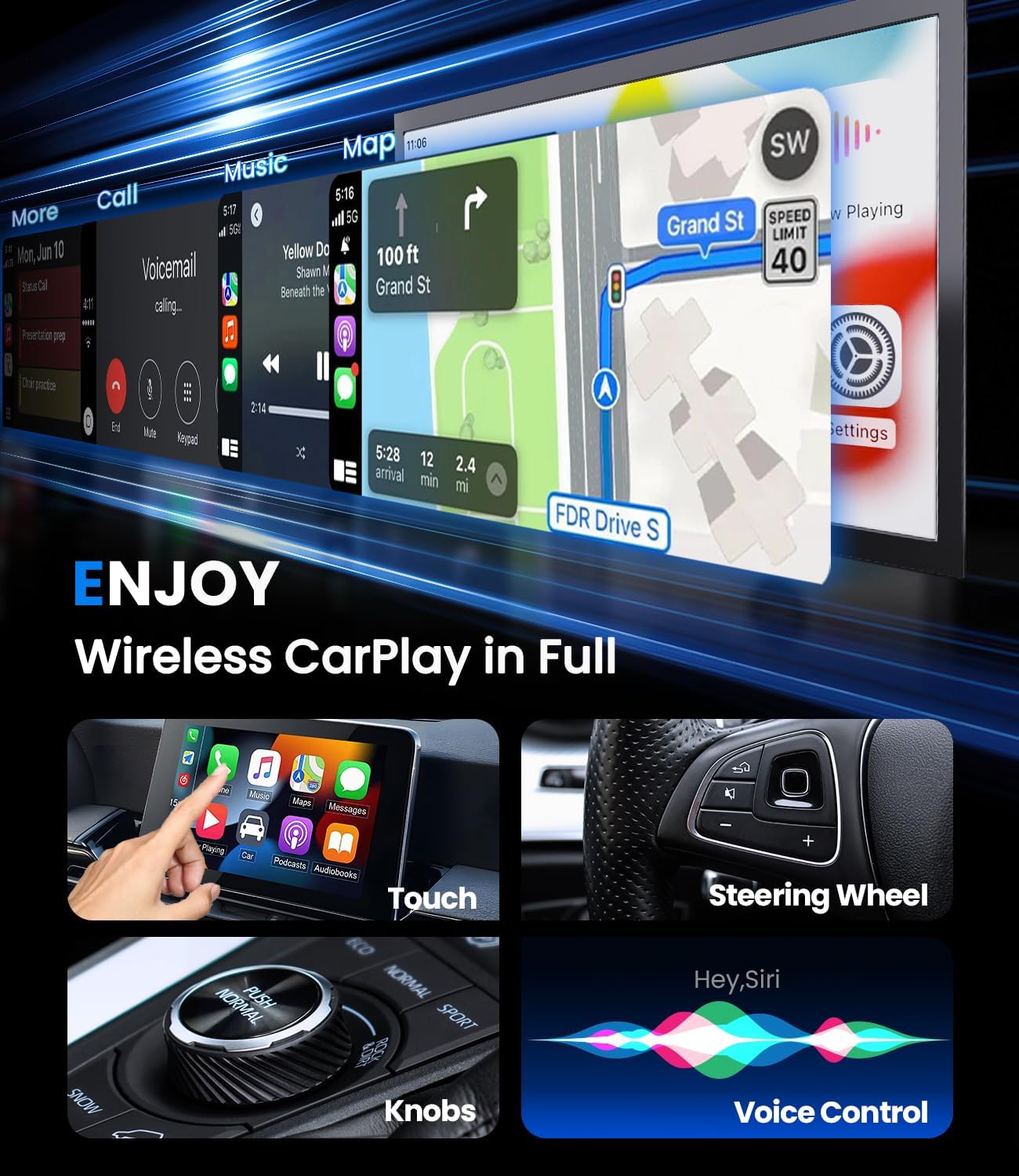 Novo sem fio carplay android a - Travel Adapter Universal avaliação e preço