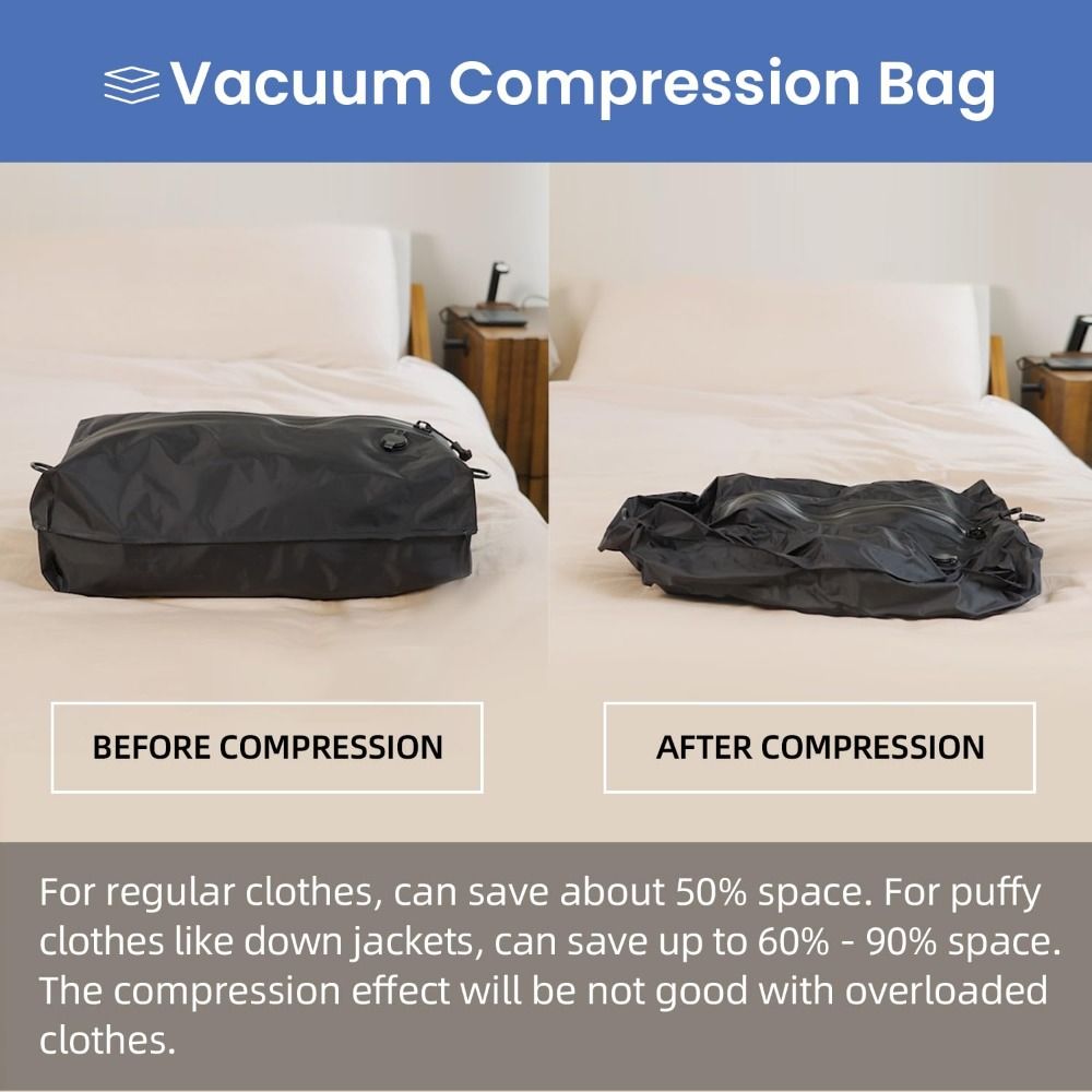 Sacos a Vácuo Reutilizáveis pa - Compression Bag Vacuum avaliação e preço