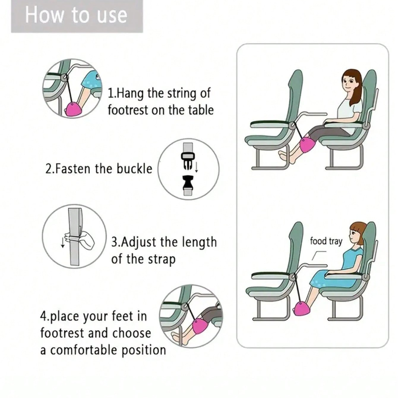Rede portátil ajustável para a - Travel Accessories For Train avaliação e preço