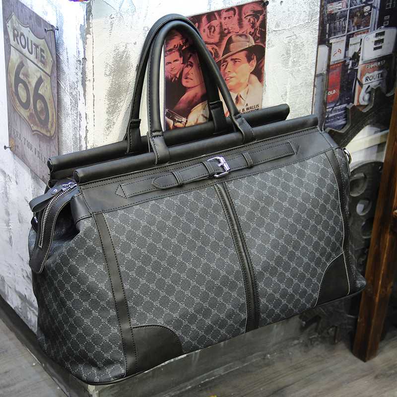 Moda xadrez saco de viagem mas - Travel Accessories B&M avaliação e preço