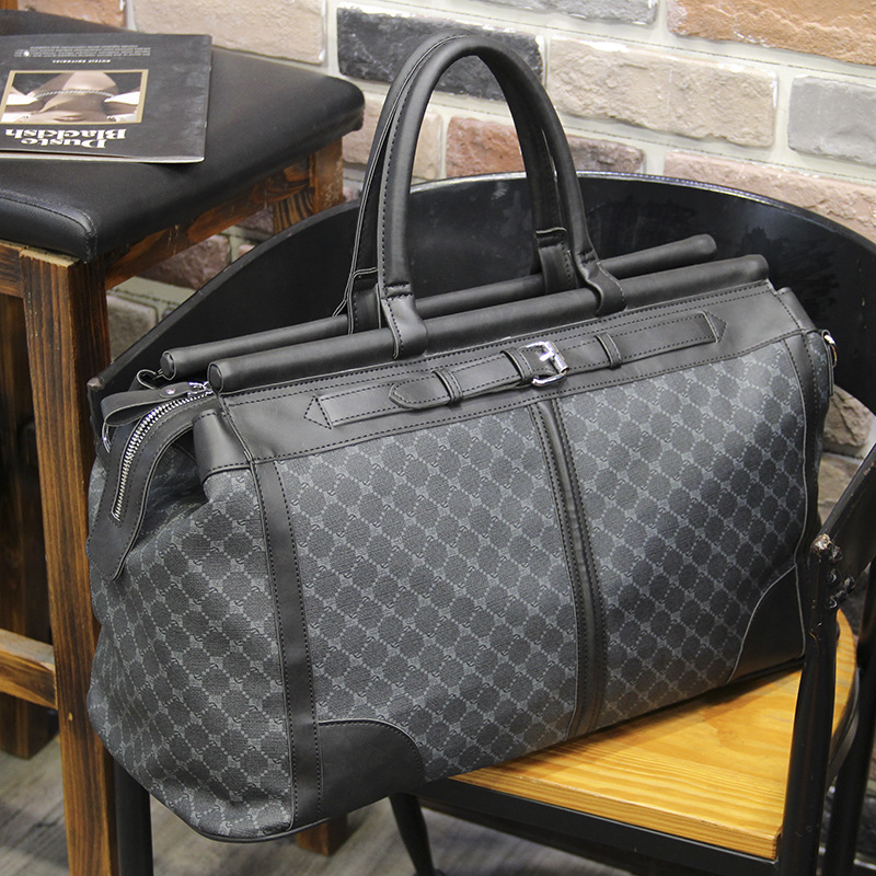 Moda xadrez saco de viagem mas - Travel Accessories B&M avaliação e preço