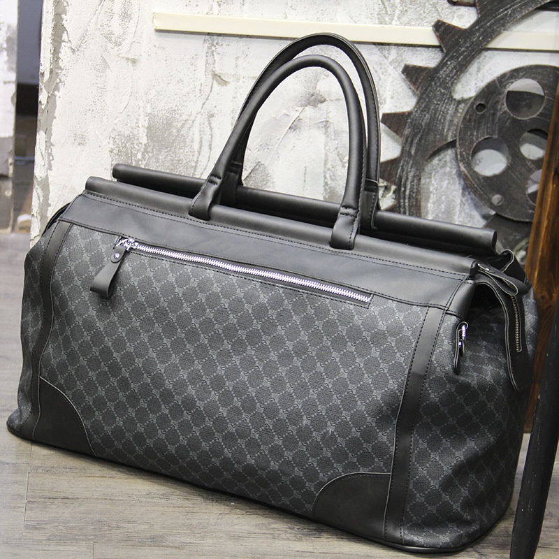 Moda xadrez saco de viagem mas - Travel Accessories B&M avaliação e preço