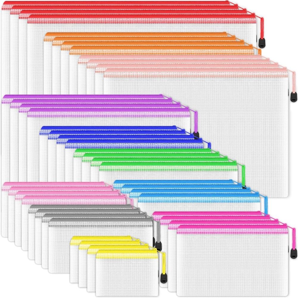 Sacos de maquiagem cosmética m - Document Organizer Folder avaliação e preço