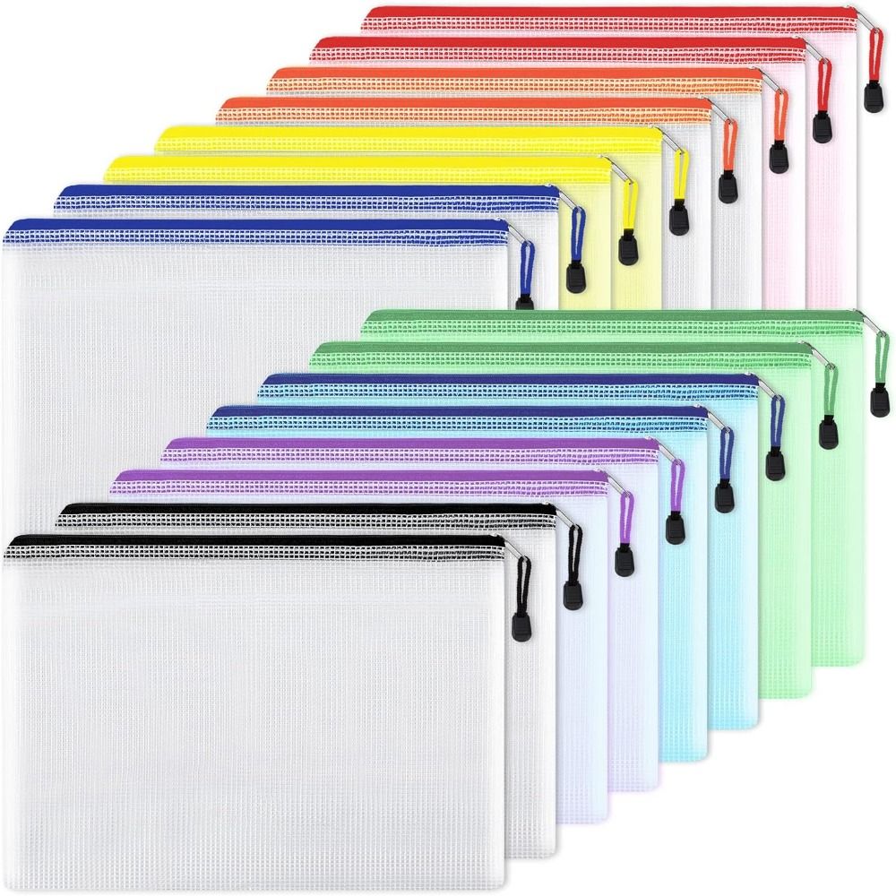 Sacos de maquiagem cosmética m - Document Organizer Folder avaliação e preço