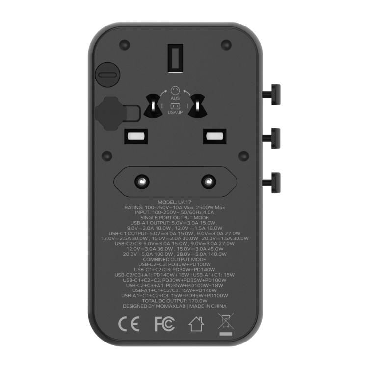 Promoção MOMAX UA17 1-World PD - Travel Adapter Universal avaliação e preço