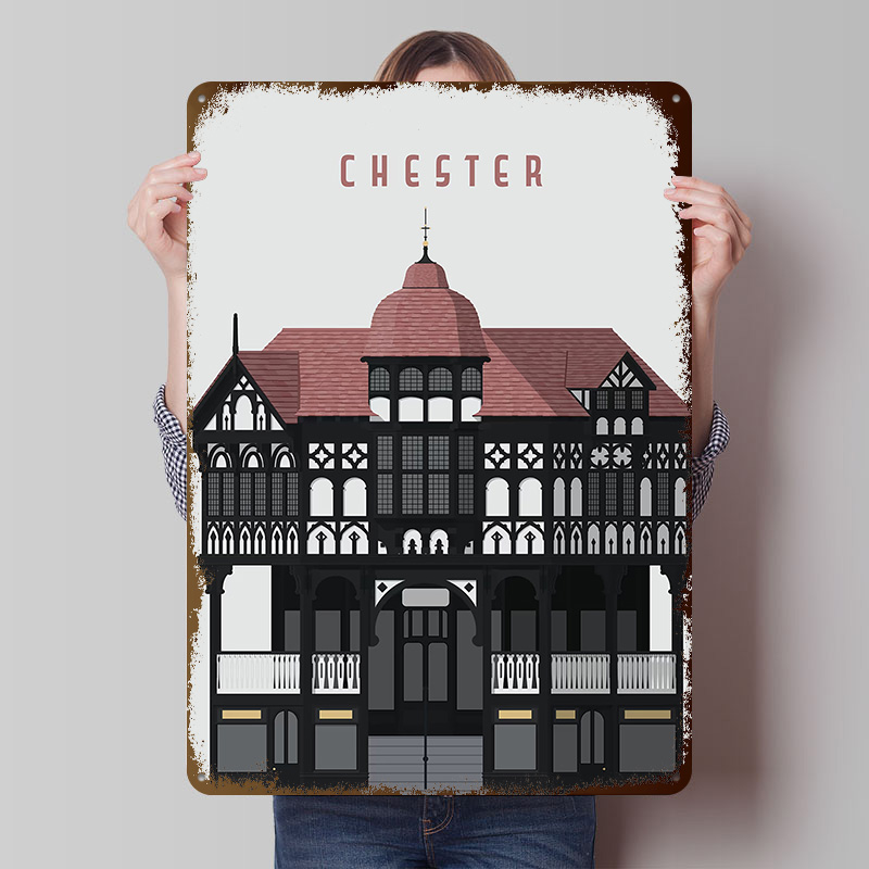 Pôster de Viagem Chester Perso - Travel Accessories For Europe avaliação e preço