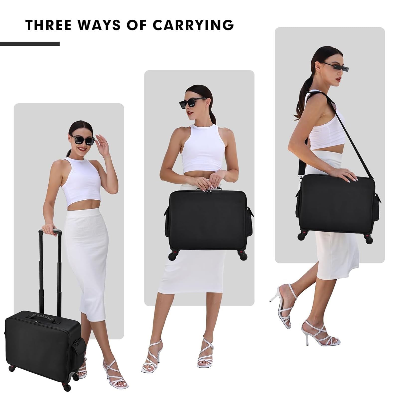 Salon Rolling Makeup Case Trai - Travel Accessories For Train avaliação e preço