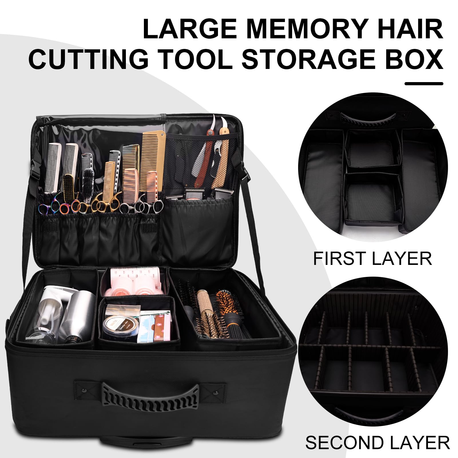Salon Rolling Makeup Case Trai - Travel Accessories For Train avaliação e preço