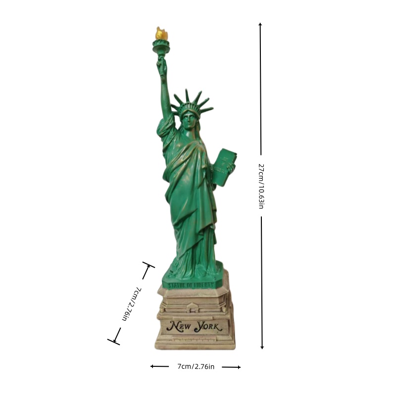 Estátua da Liberdade em resina - Travel Accessories For Europe avaliação e preço