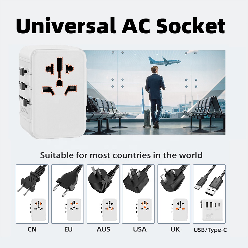 Adaptador de Tomada Universal  - Travel Adapter Universal avaliação e preço
