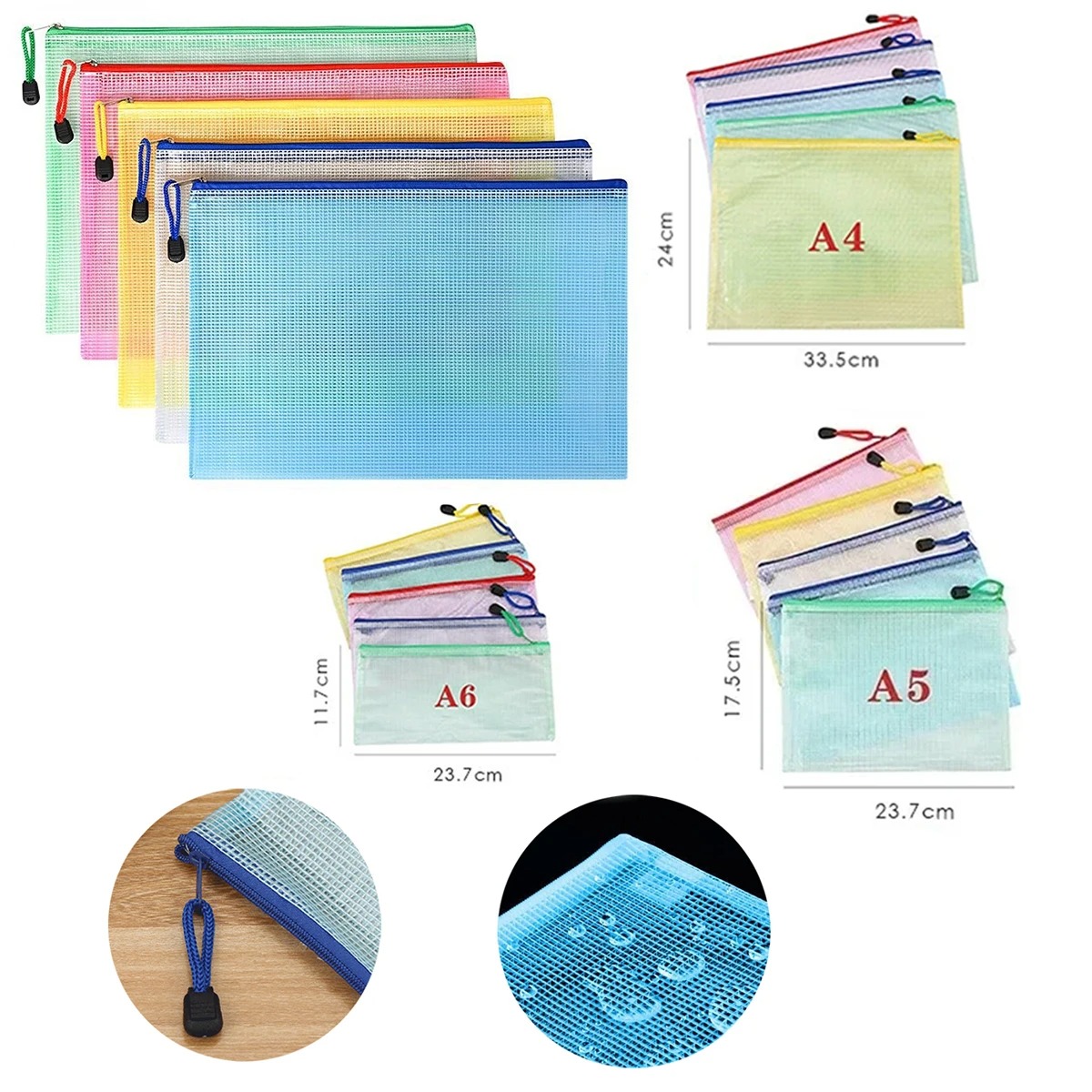 5-100 pces pasta de armazename - Document Organizer Folder avaliação e preço