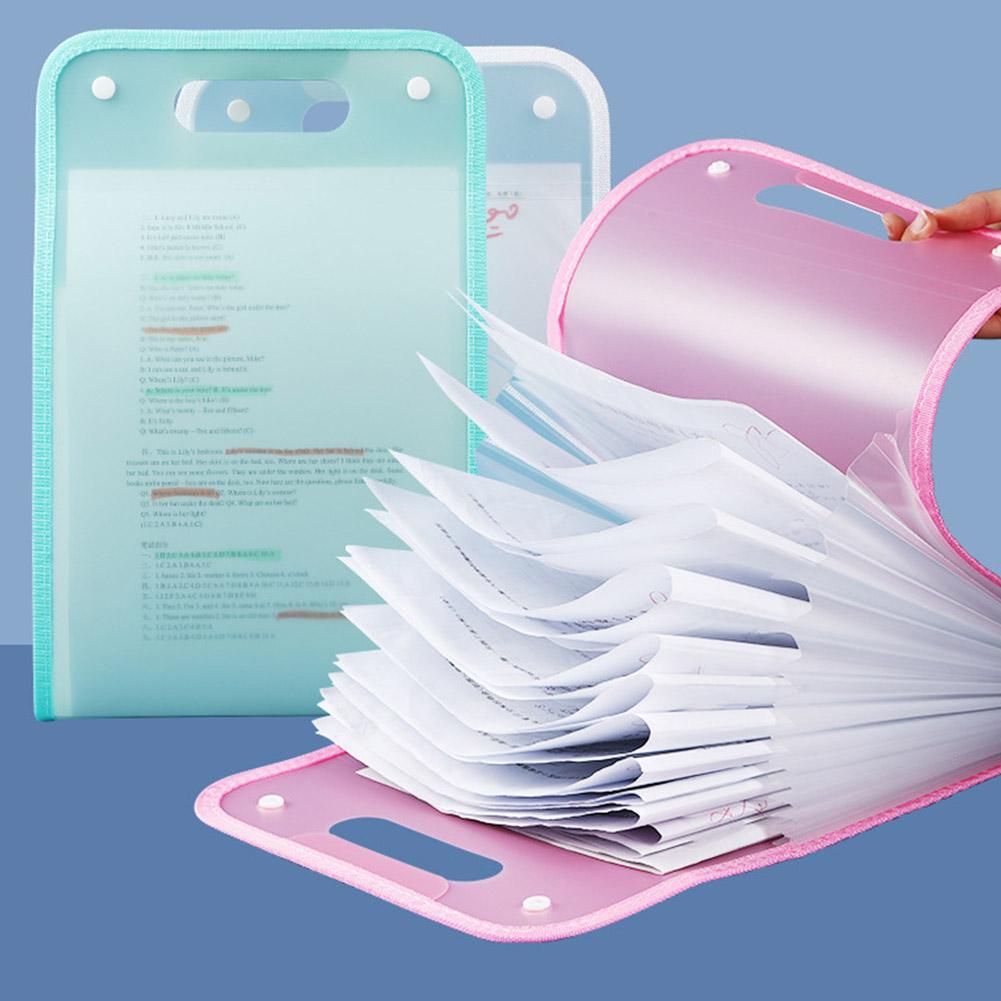 Pastas de Arquivo com 13 Bolso - Document Organizer Folder avaliação e preço