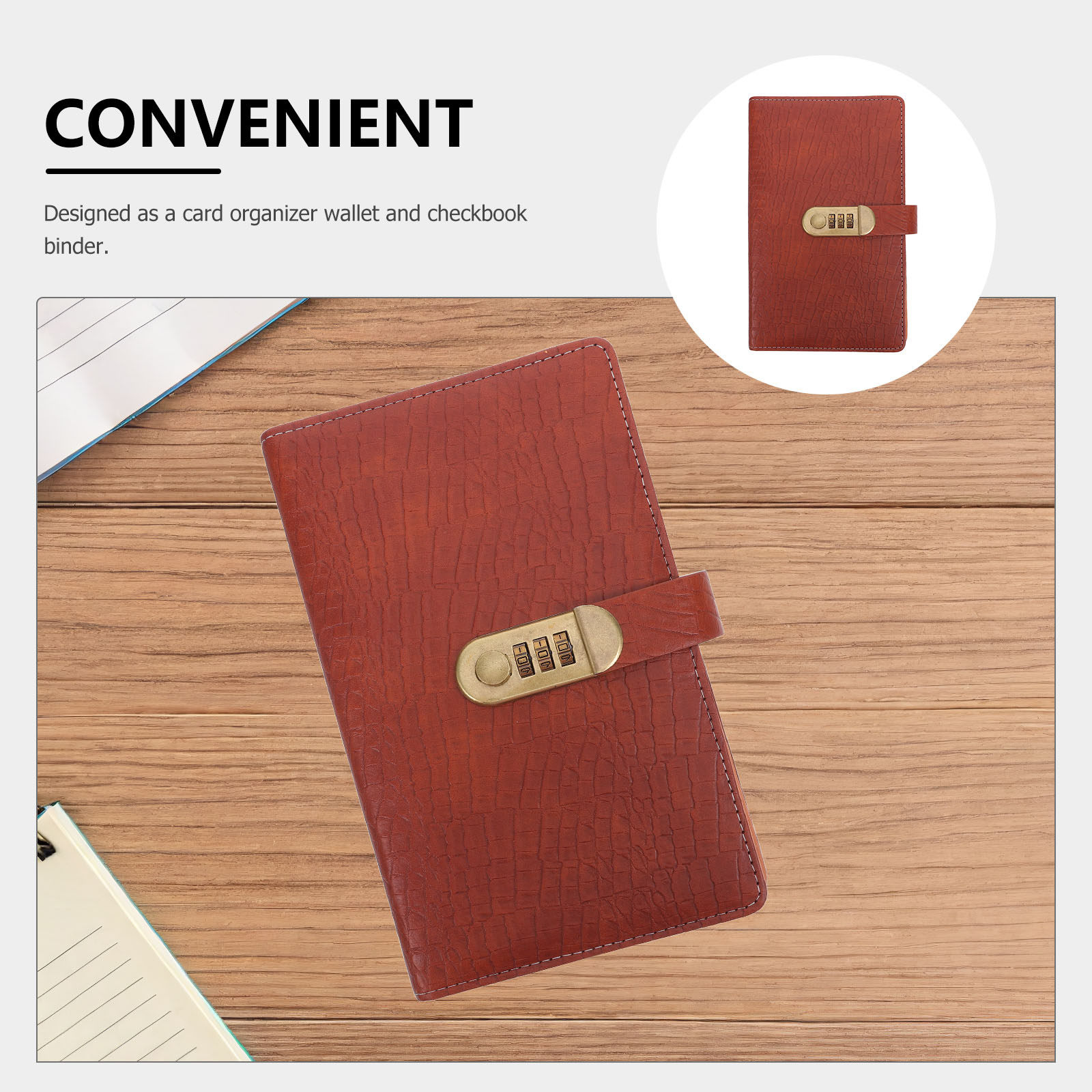 Pasta de Papel com Fechadura p - Document Organizer Folder avaliação e preço